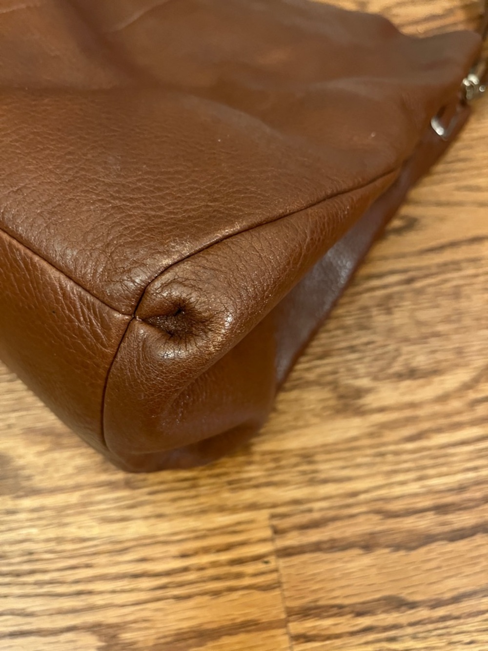 Coach Madison Phoebe saddle large leather hobo shoulder bag 24621 - Picture 13 of 16
